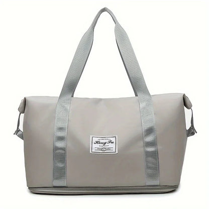 Women's Lightweight Nylon Duffle Bag for Gym & Travel
