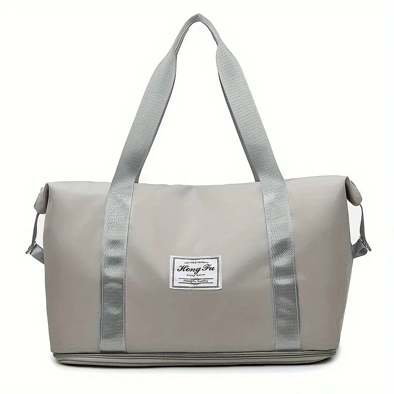 Women's Large Capacity Nylon Gym & Travel Duffle Bag