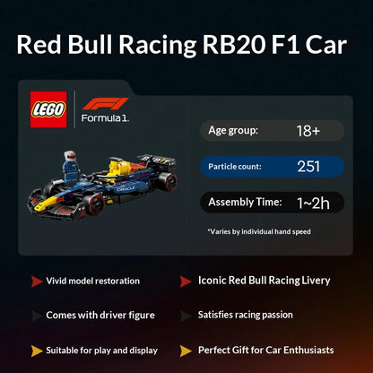 LEGO Speed Champions Oracle Red Bull Racing RB20 F1 Car – Set 77243