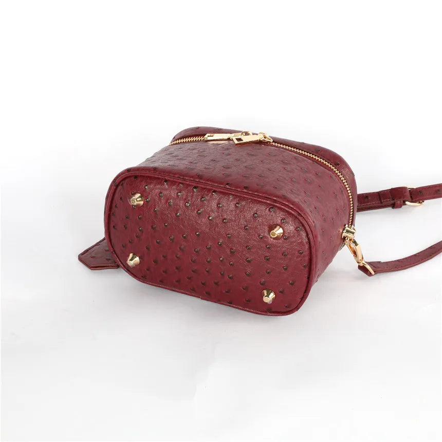 Casual Summer Ostrich Pattern Underarm Women S Crossbody Bag Commute Simple Design Single Shoulder