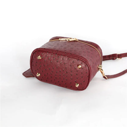 Casual Summer Ostrich Pattern Underarm Women S Crossbody Bag Commute Simple Design Single Shoulder