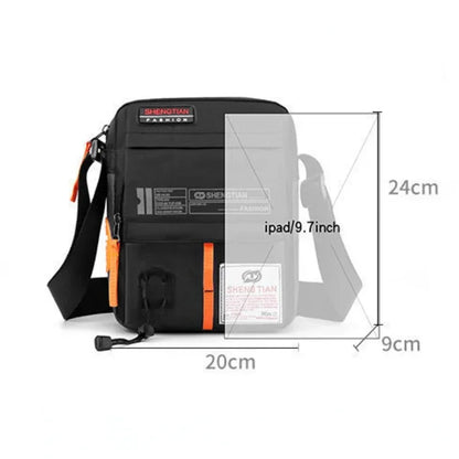 Men's Waterproof Crossbody Messenger Bag