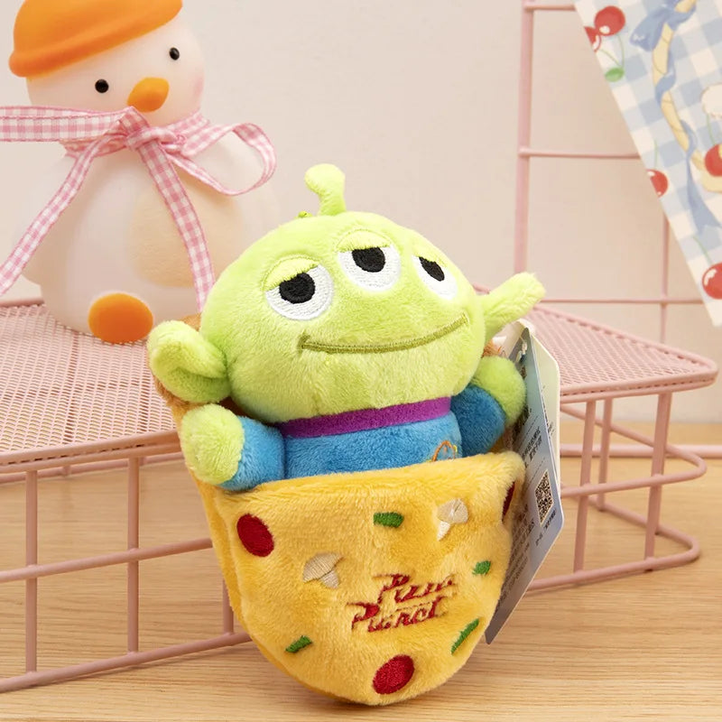Toy Story Alien Plush Keychain – Disney Cartoon Bag Pendant
