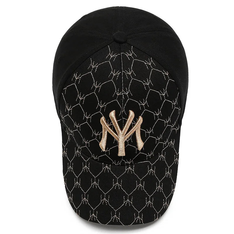 NY Embroidered Baseball Cap – Adjustable Snapback Hat