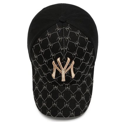 NY Embroidered Baseball Cap – Adjustable Snapback Hat