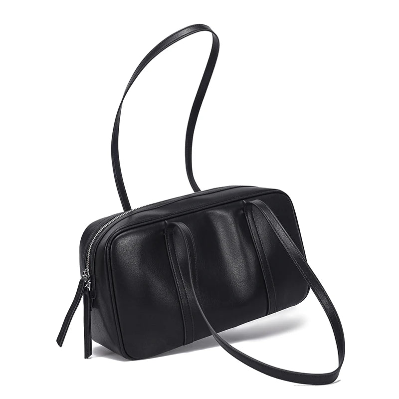 Women's Genuine Cowhide Leather Shoulder Bag