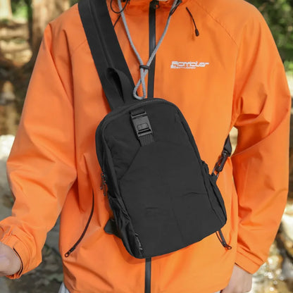 Chest Sling Bag for Hiking & Outdoors – Water-Resistant, Unisex