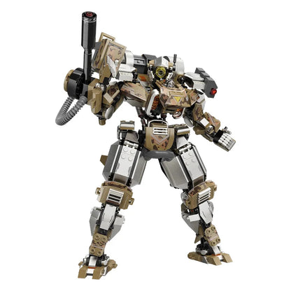 Mecha Robot MOC Building Set – 598–624 Piece Sci-Fi Brick Model