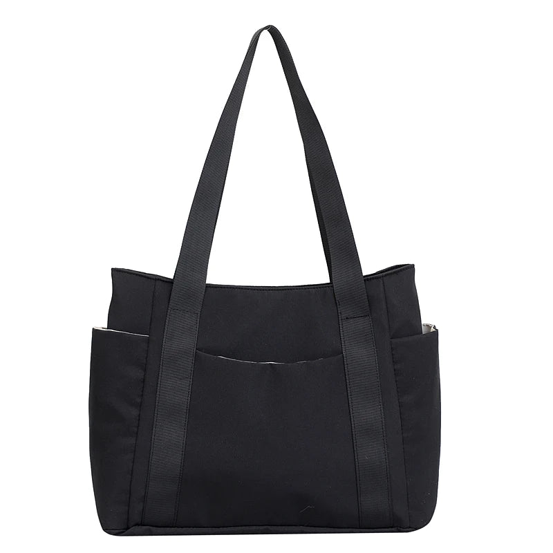Large Capacity Women's Tote Bag Multi-Pocket Shoulder Bag
