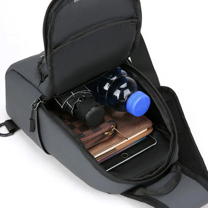 Waterproof Sling Bag for Men – Large Capacity Chest Pack