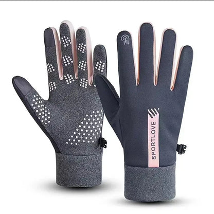 Waterproof Winter Sports Gloves – Anti-Slip Touchscreen Cycling