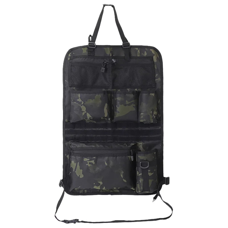 Tactical Car Seat Back Bag – Hunting Nylon Storage Pouch
