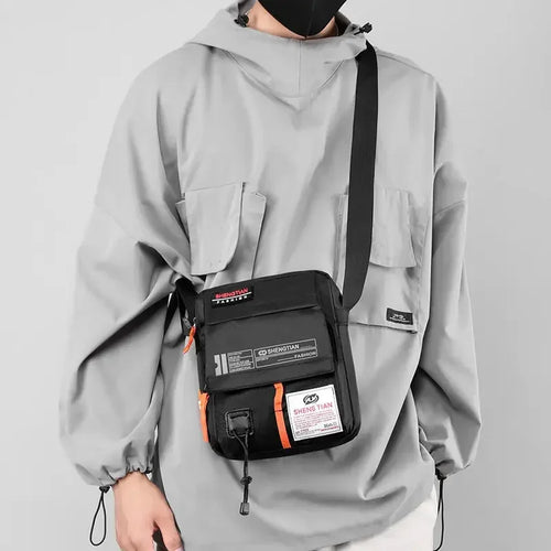 Men's Waterproof Crossbody Messenger Bag