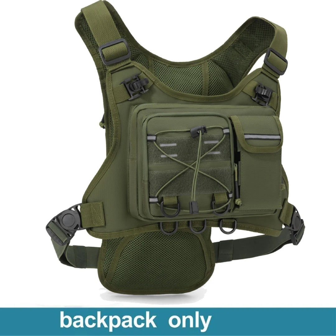 Running Hydration Vest – Men's & Women's Tactical Chest Pack for Cycling & Hiking