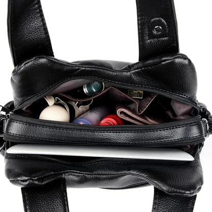 Luxury Leather Women's Shoulder Bag – Designer Hobo Handbag