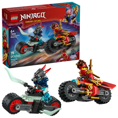 LEGO Ninjago 71838 Kai's Motorcycle Rapid Pursuit Building Set