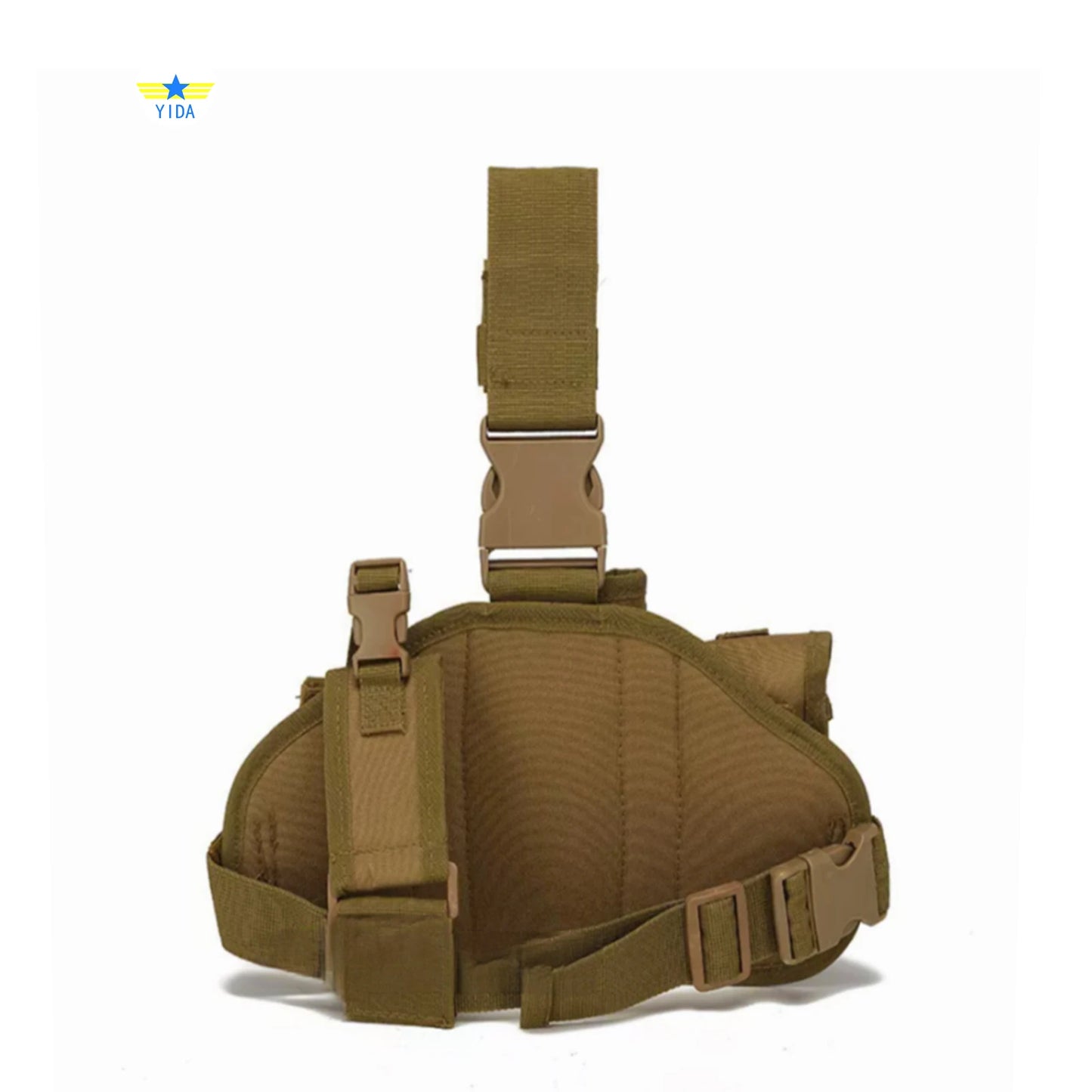 Tactical Drop Leg Holster – MOLLE Thigh Bag & Pouch