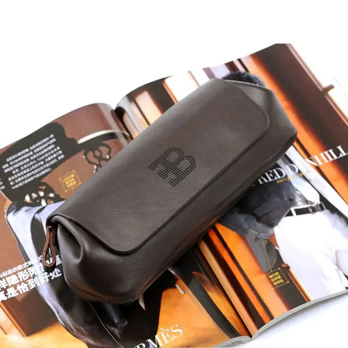 Men's Genuine Leather Clutch Bag – Luxury Business Handbag