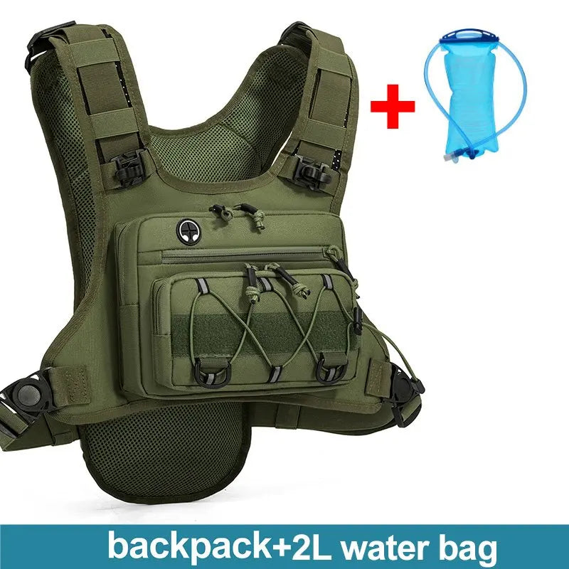 Running Chest Pack Hydration Vest – Tactical Sports Bag for Men & Women