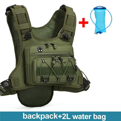 Running Chest Pack Hydration Vest – Tactical Sports Bag for Men & Women