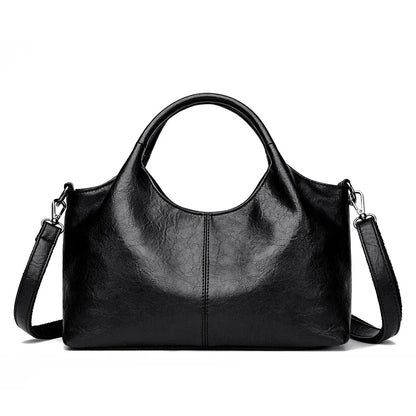 Soft Leather Tote Handbag – Women's Luxury Shoulder & Crossbody Bag