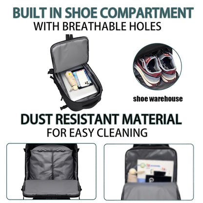 Travel Backpack Carry-On – Lightweight Laptop & Boarding Bag