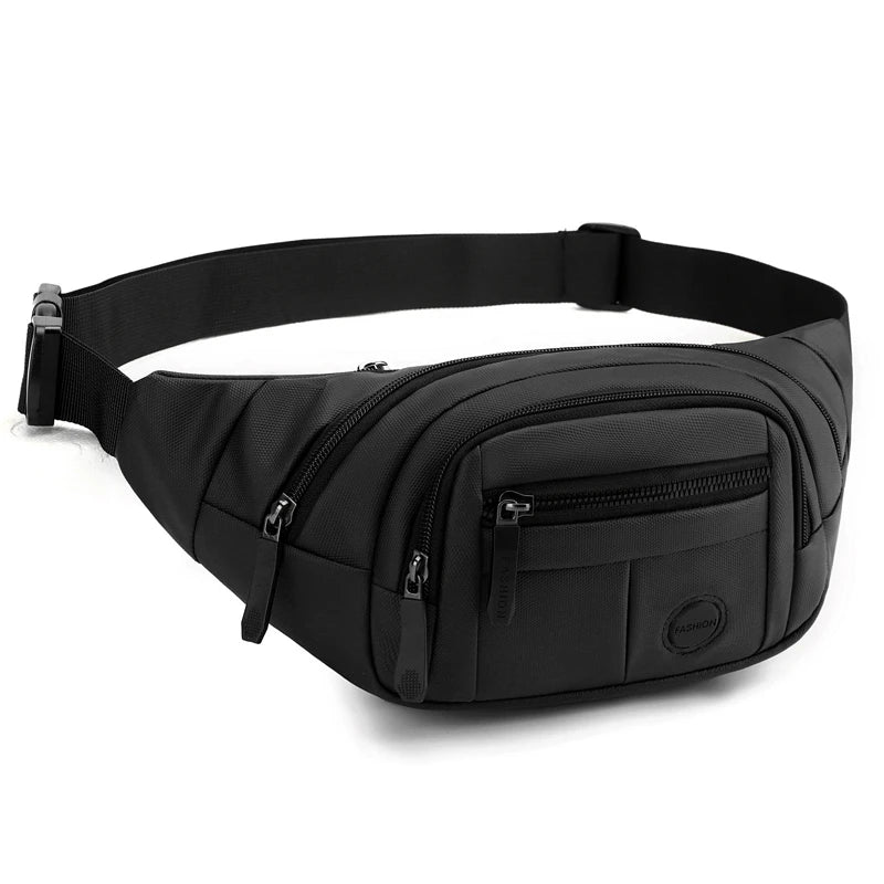 Men's Multi-Pocket Chest Bag & Waist Pack