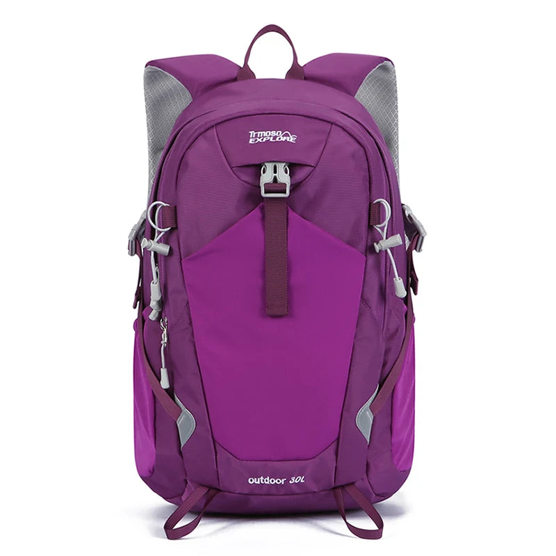 Water-Resistant Outdoor Backpack 30L – Large Capacity Travel Bag
