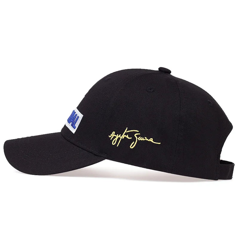 Ayrton Senna Nacional Embroidered Baseball Cap