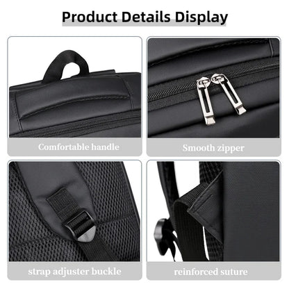 Men's Business Backpack – Large Capacity Laptop Bag