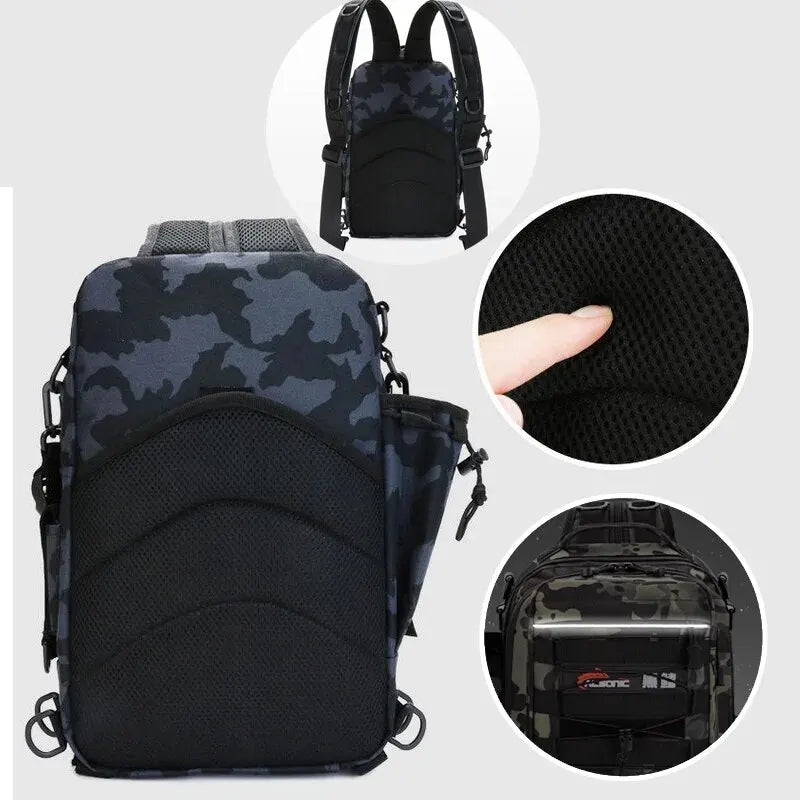 Fishing Tackle Backpack – Tactical Outdoor Gear Storage Bag