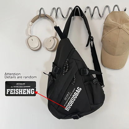Crossbody Sling Bag Large Capacity Casual Streetwear Shoulder Bag