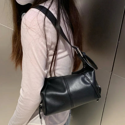 Y2K Motorcycle Shoulder Bag for Women