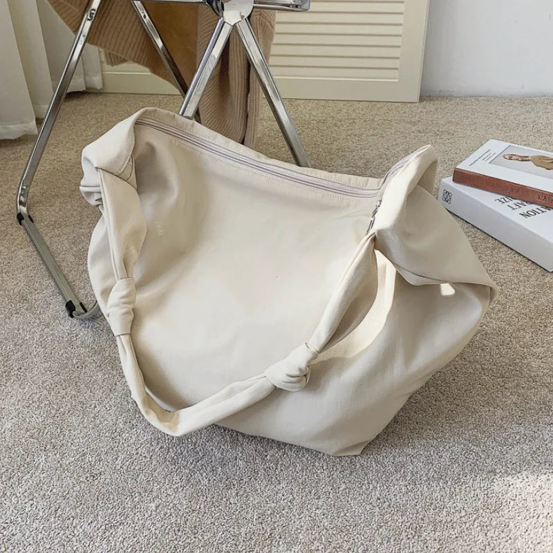 Canvas Tote Bag – Women's Large Casual Shoulder & Messenger Bag