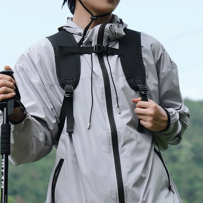 Hiking Daypack Lightweight Mini Backpack Mountain Print