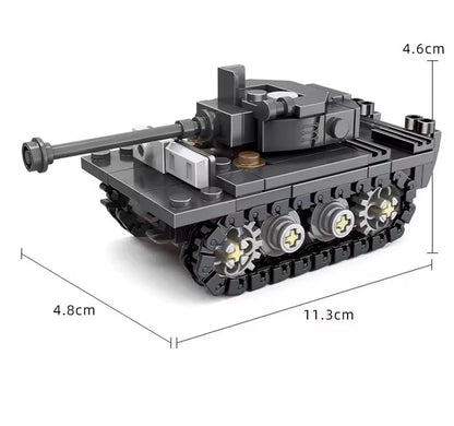 Military Tank Building Blocks Set – Army DIY Brick Toy