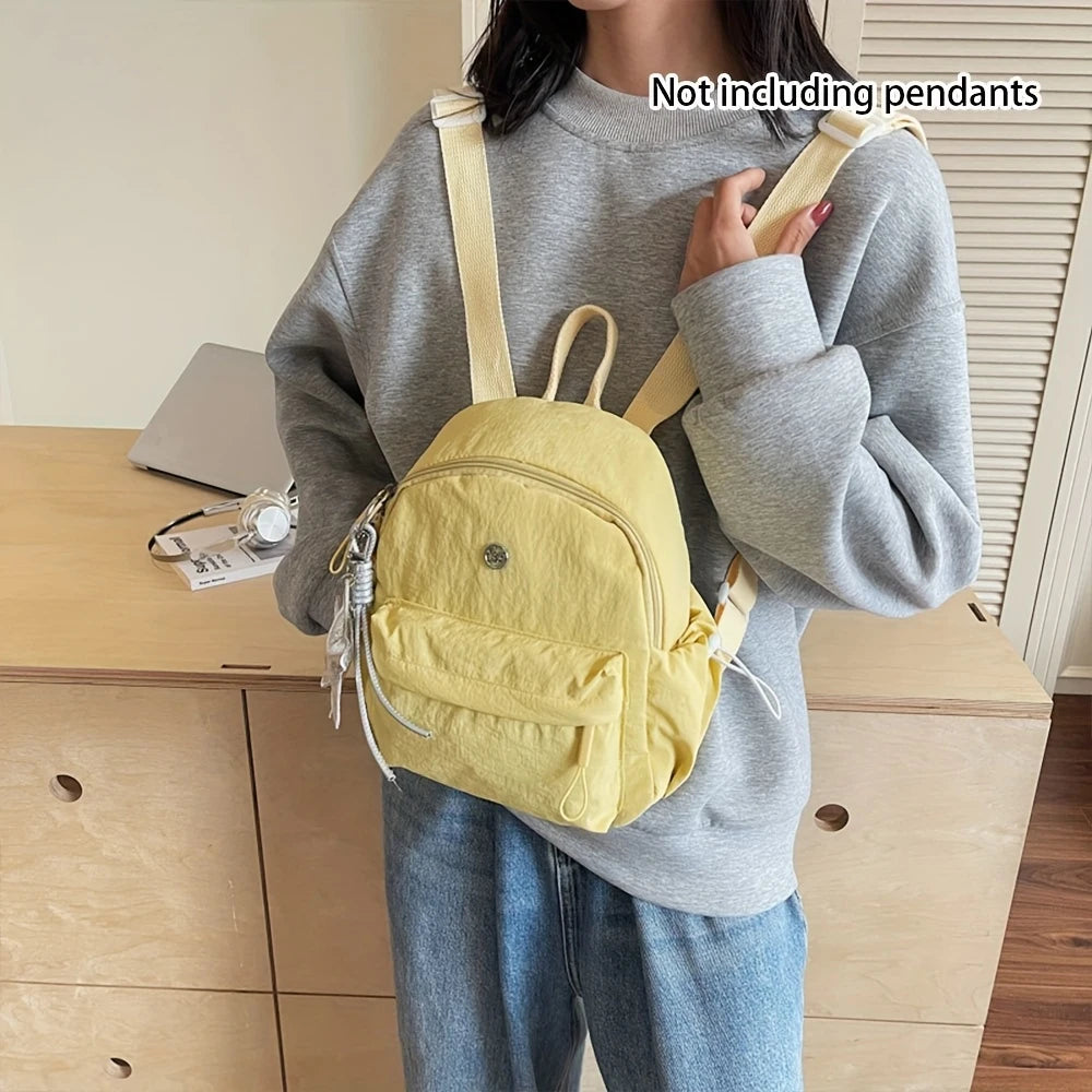 Korean Style Mini Backpack – Lightweight Women's Daypack