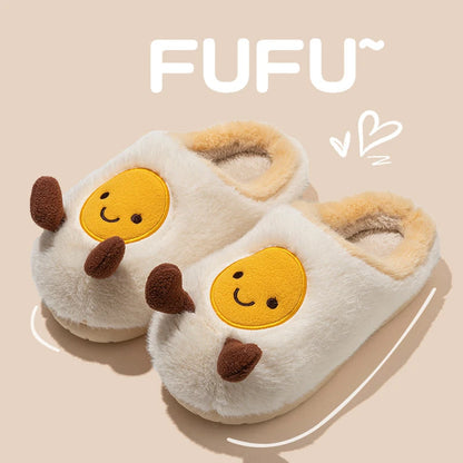 Cute Novelty Home Slippers – Dachshund, Croissant & Food Designs