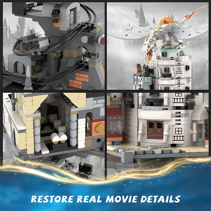 Wizard Tower MOC Building Blocks Set – 1056pcs Magic Dragon Bricks