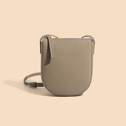 Genuine Leather Small Crossbody Bag for Women – Mini Phone Messenger Shoulder Bag