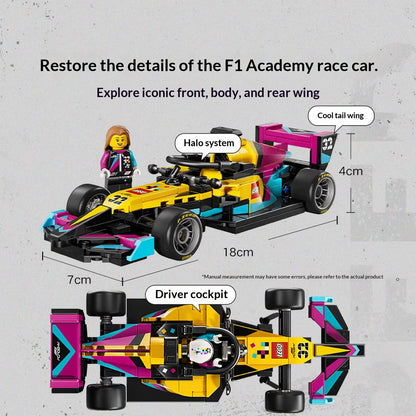 LEGO Speed Champions 77258 F1 Academy Race Car Set
