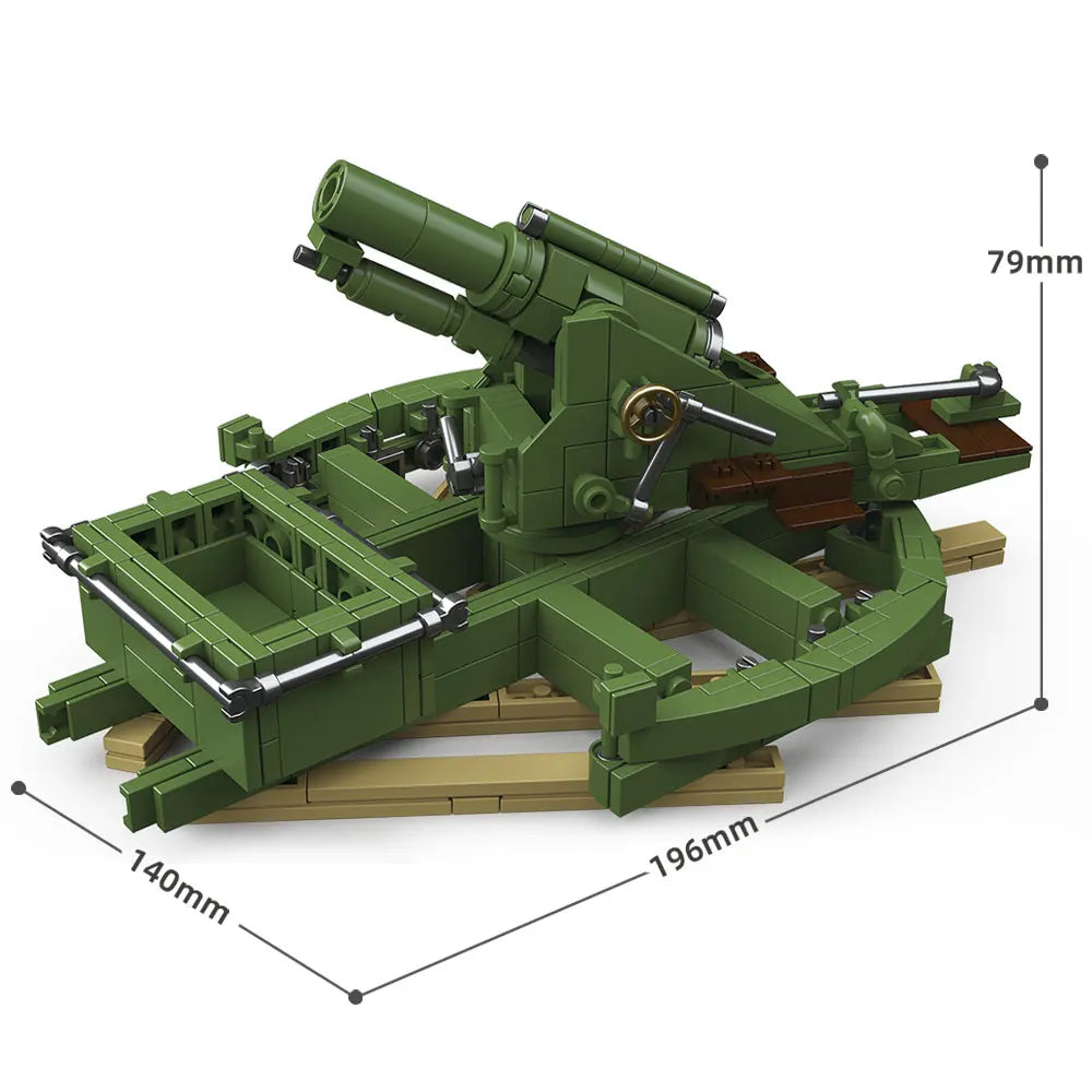 WWI Military Jeep Building Blocks Set – Army Vehicle Model Toy