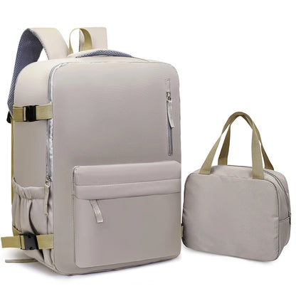 Large Travel Backpack Set with Tote Bag – 40L Carry-On Luggage Bag