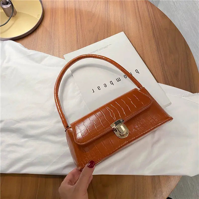 Brand Women S Underarm Shoulder Bag Solid Color Ladies Handbag Purse Luxury Design Crossbody Bags