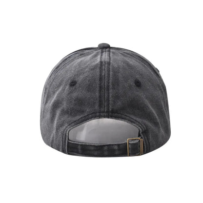 Brooklyn Embroidered Baseball Cap – Retro Washed Cotton Hat