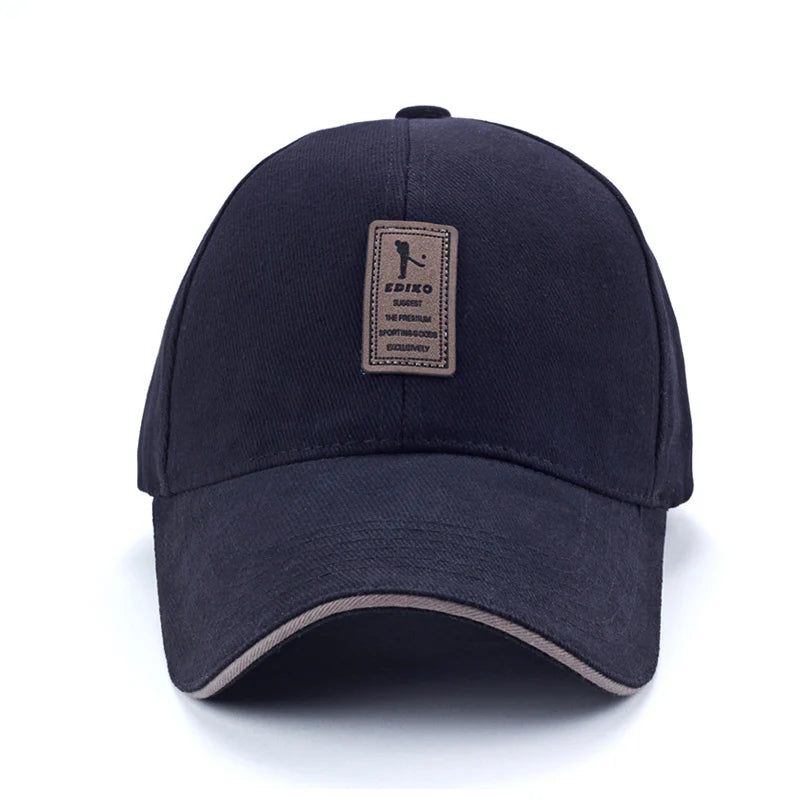 Classic Solid Color Baseball Cap – Unisex Golf & Sports Hat