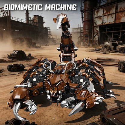 Mechanical Scorpion MOC Building Blocks – Steampunk Robot Model