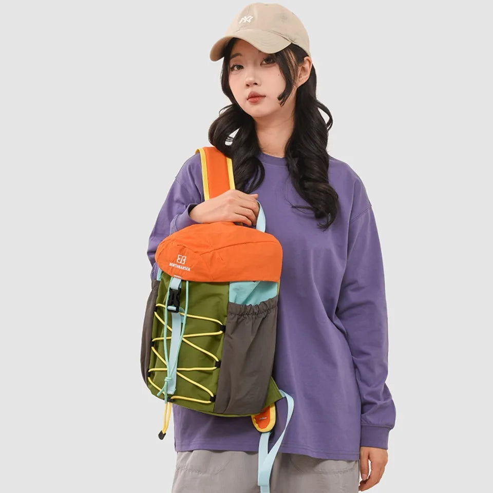 Hiking Backpack for Women – Lightweight Colorblock Outdoor Pack