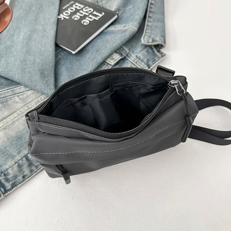 Waterproof Nylon Crossbody Messenger Bag – Unisex Shoulder Bag