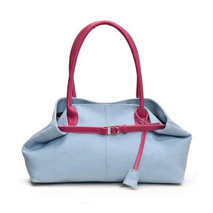 Large Capacity Shoulder Bag – Casual Tote Handbag for Women
